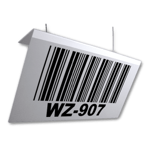 Hanging Barcode Placard