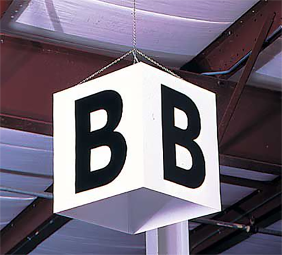 Warehouse Aisle Signs