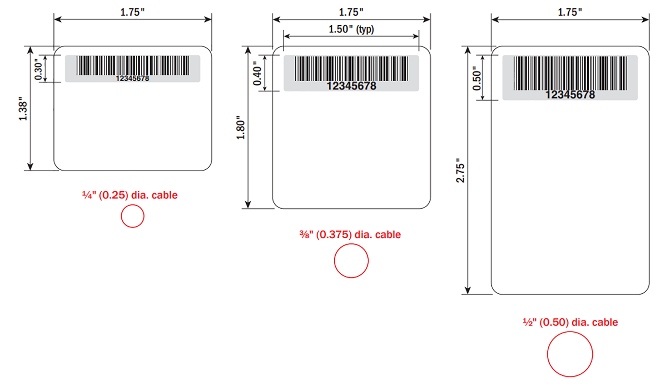 Cable Label Layouts