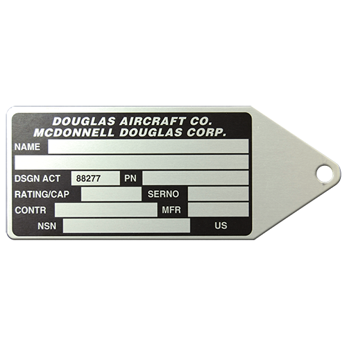 McDonnell Nameplate